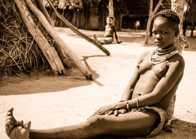 Andrea Mazzella, giovane donna Karo, Valle dell'Omo, Etiopia