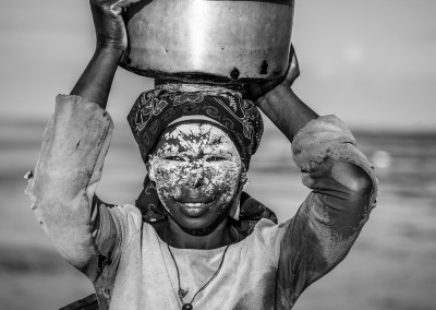 Maschera di bellezza Msiro, Mozambico del nord, Andrea Mazzella, Serie Moz 2012/01
