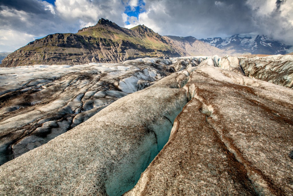 Ghiaccio e cenere, Vatnajokull glacier, Islanda