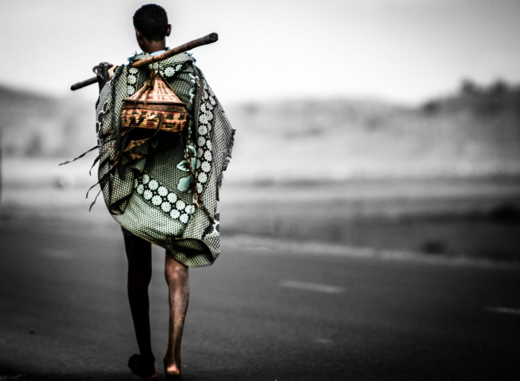 Walking man, Etiopia